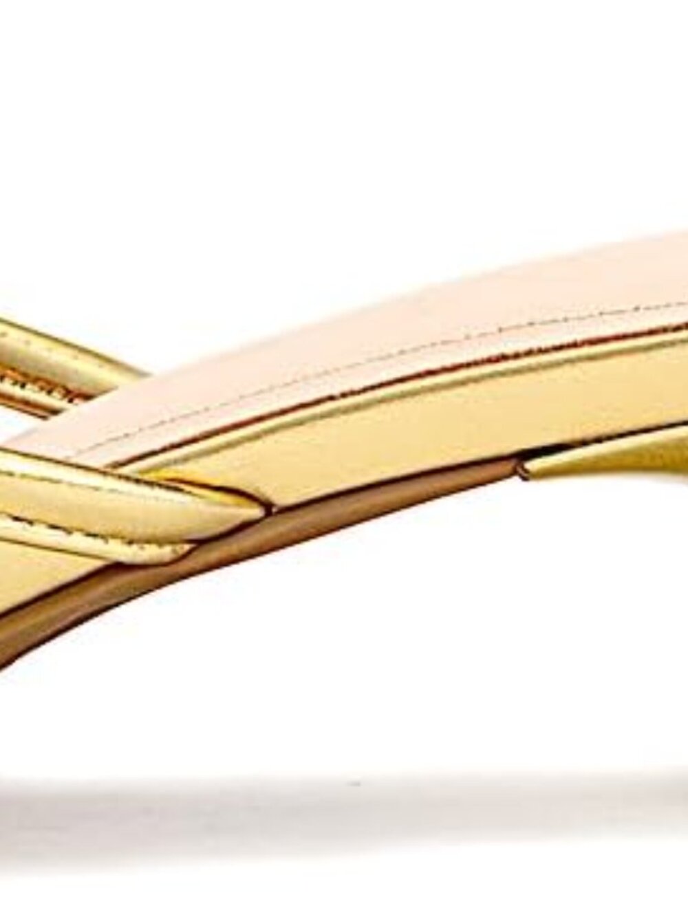 Kitten Heels for Women Square Toe Strappy Flip Flop Low Heels Slip On Thong Heel - Picture 5 of 5